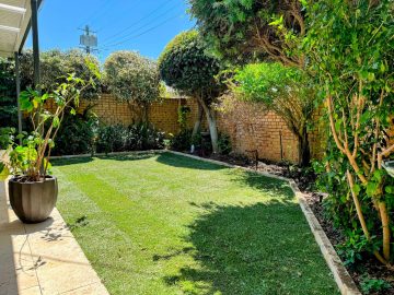 Small garden and reticulation installation